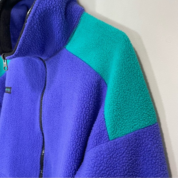 Vintage Columbia radial sleeve zipper jacket Men size Large . - Picture 5 of 14